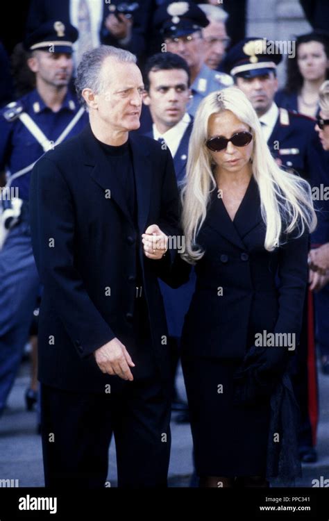 luciano versace|gianni versace funerals.